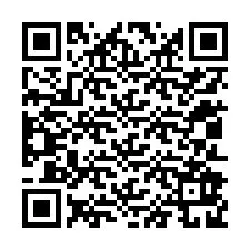 QR-koodi puhelinnumerolle +12012929970