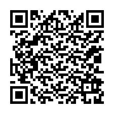 QR код за телефонен номер +12012929971