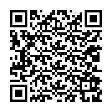 電話番号のQRコード +12012929972