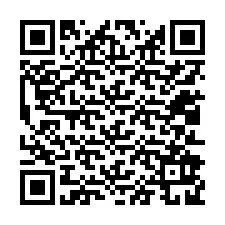 QR код за телефонен номер +12012929973