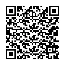 QR-koodi puhelinnumerolle +12012929975