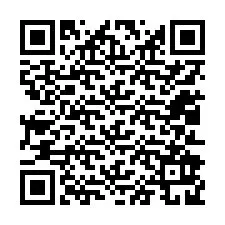 QR-Code für Telefonnummer +12012929977