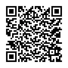 QR kód a telefonszámhoz +12012929979