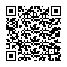 QR-koodi puhelinnumerolle +12012929981