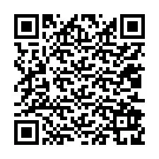 QR Code สำหรับหมายเลขโทรศัพท์ +12012929982