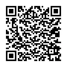 QR kód a telefonszámhoz +12012929983