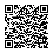 Código QR para número de telefone +12012929988