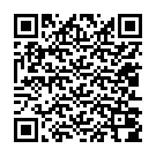 QR-код для номера телефона +12013004276