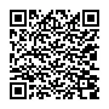 QR kód a telefonszámhoz +12013008334