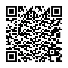 QR код за телефонен номер +12013008335