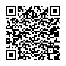 Código QR para número de teléfono +12013008607