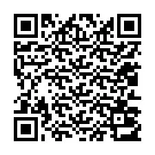 Código QR para número de teléfono +12013013756