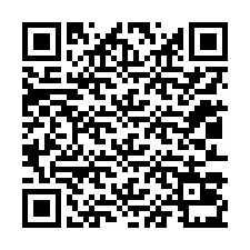 QR код за телефонен номер +12013031431