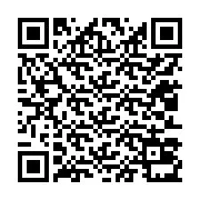 QR код за телефонен номер +12013031432