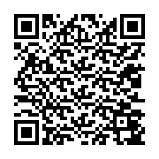 QR Code pour le numéro de téléphone +12013047392