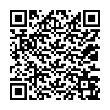 Código QR para número de teléfono +12013067589