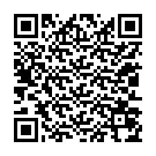 Código QR para número de teléfono +12013074734