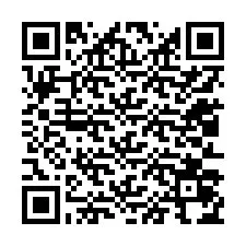 QR-код для номера телефона +12013074736