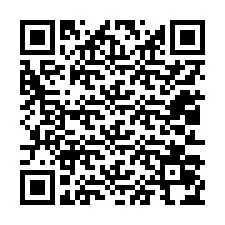 QR-koodi puhelinnumerolle +12013074737