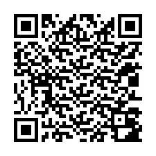 QR-код для номера телефона +12013082160