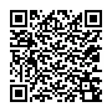 QR код за телефонен номер +12013240519