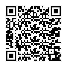 Codice QR per il numero di telefono +12013243847