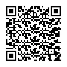 QR-kod för telefonnummer +12013254186