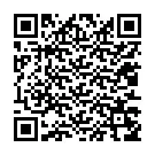 QR kód a telefonszámhoz +12013256582