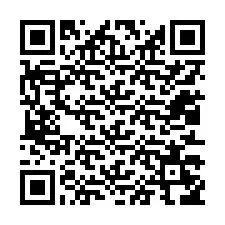 Código QR para número de teléfono +12013256587