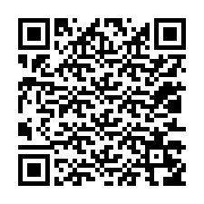 QR-код для номера телефона +12013256589