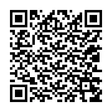 QR код за телефонен номер +12013256678