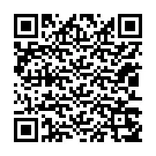 Código QR para número de teléfono +12013257925