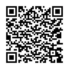 Código QR para número de teléfono +12013289008