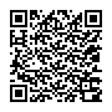 QR-koodi puhelinnumerolle +12013300918