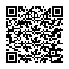 QR-код для номера телефона +12013303545