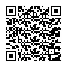 QR код за телефонен номер +12013303547