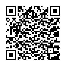 QR kód a telefonszámhoz +12013303548