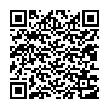 QR-koodi puhelinnumerolle +12013303552