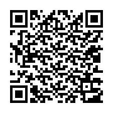 QR код за телефонен номер +12013303556