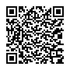 Kode QR untuk nomor Telepon +12013304190