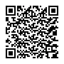 Código QR para número de teléfono +12013304191