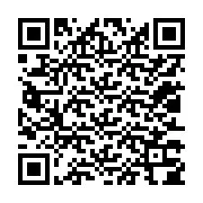 QR-koodi puhelinnumerolle +12013304199