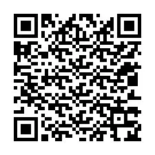 QR kód a telefonszámhoz +12013324414