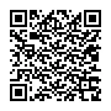 Código QR para número de teléfono +12013328882