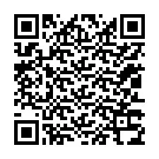 QR код за телефонен номер +12013334971