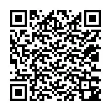 QR kód a telefonszámhoz +12013342229