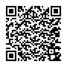 QR-koodi puhelinnumerolle +12013342766