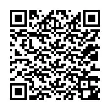 Código QR para número de telefone +12013342919