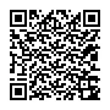 QR код за телефонен номер +12013342921