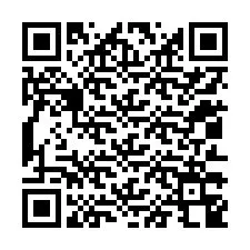 Código QR para número de teléfono +12013348650